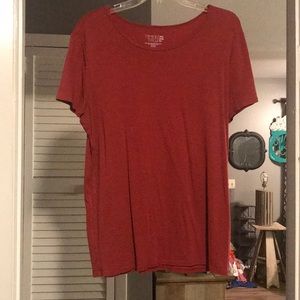 Red rum colored Top